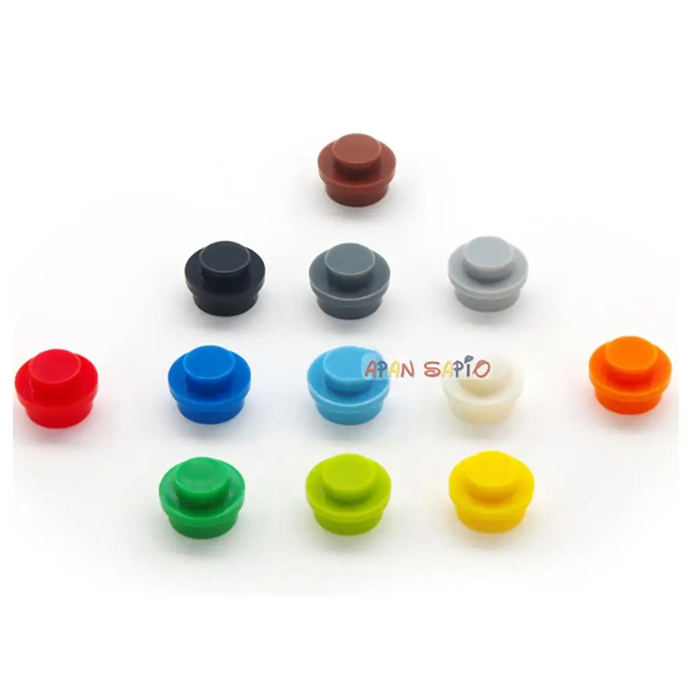Conjunto de 600 peças de blocos de montar DIY, figuras finas, formato de lâmpada, 12 cores, educativo e criativo, tamanho compatível com brinquedos 4037 para crianças.