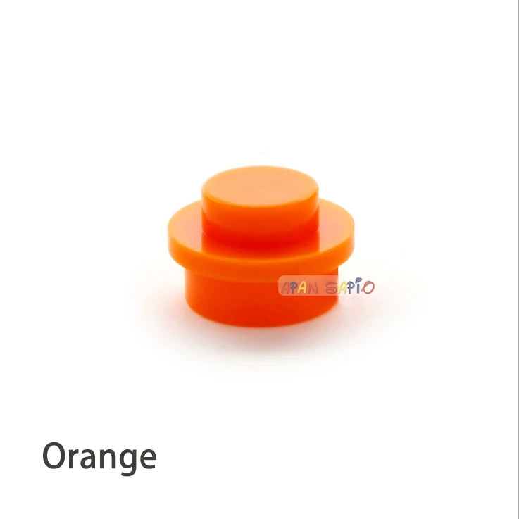 Conjunto de 600 peças de blocos de montar DIY, figuras finas, formato de lâmpada, 12 cores, educativo e criativo, tamanho compatível com brinquedos 4037 para crianças.