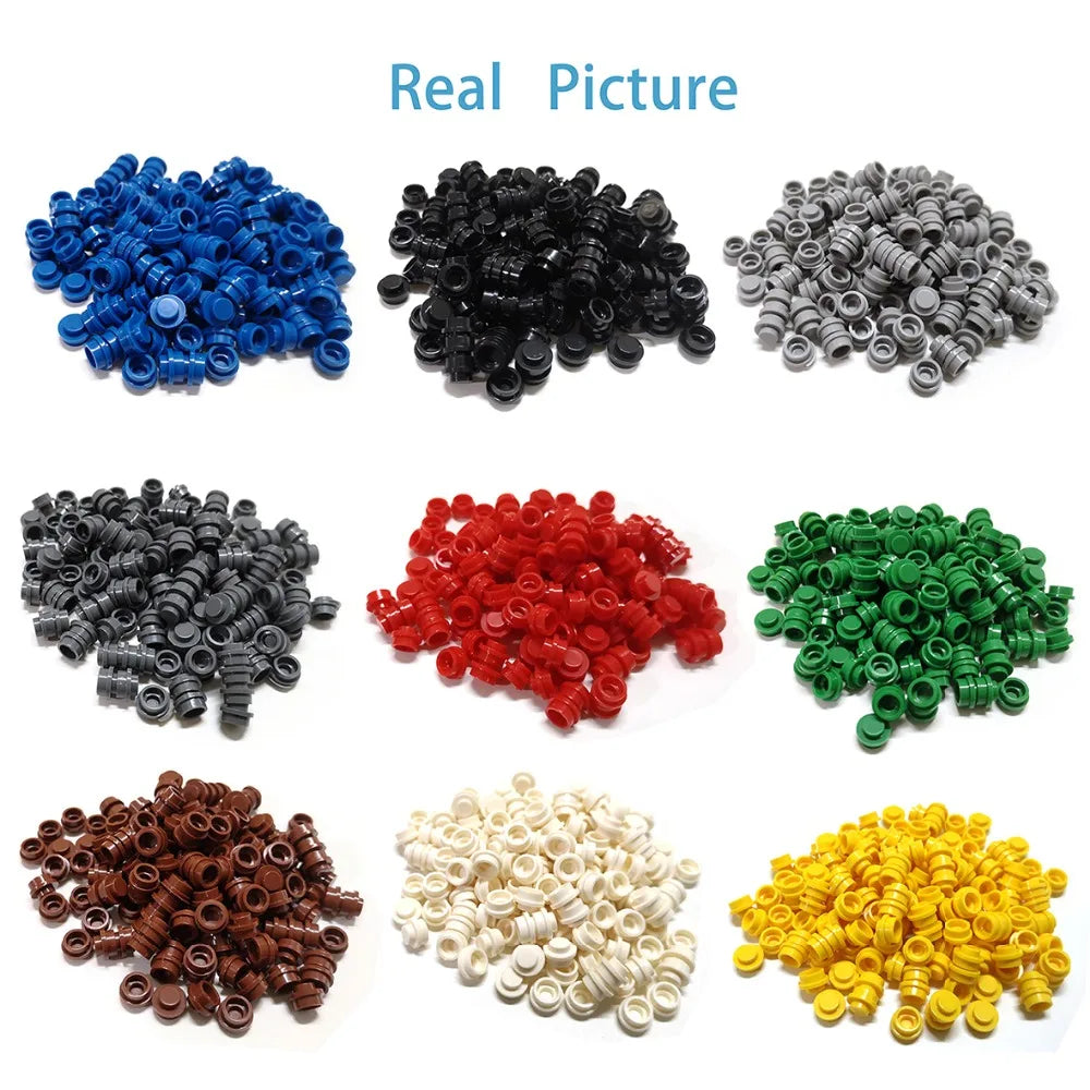 Conjunto de 600 peças de blocos de montar DIY, figuras finas, formato de lâmpada, 12 cores, educativo e criativo, tamanho compatível com brinquedos 4037 para crianças.