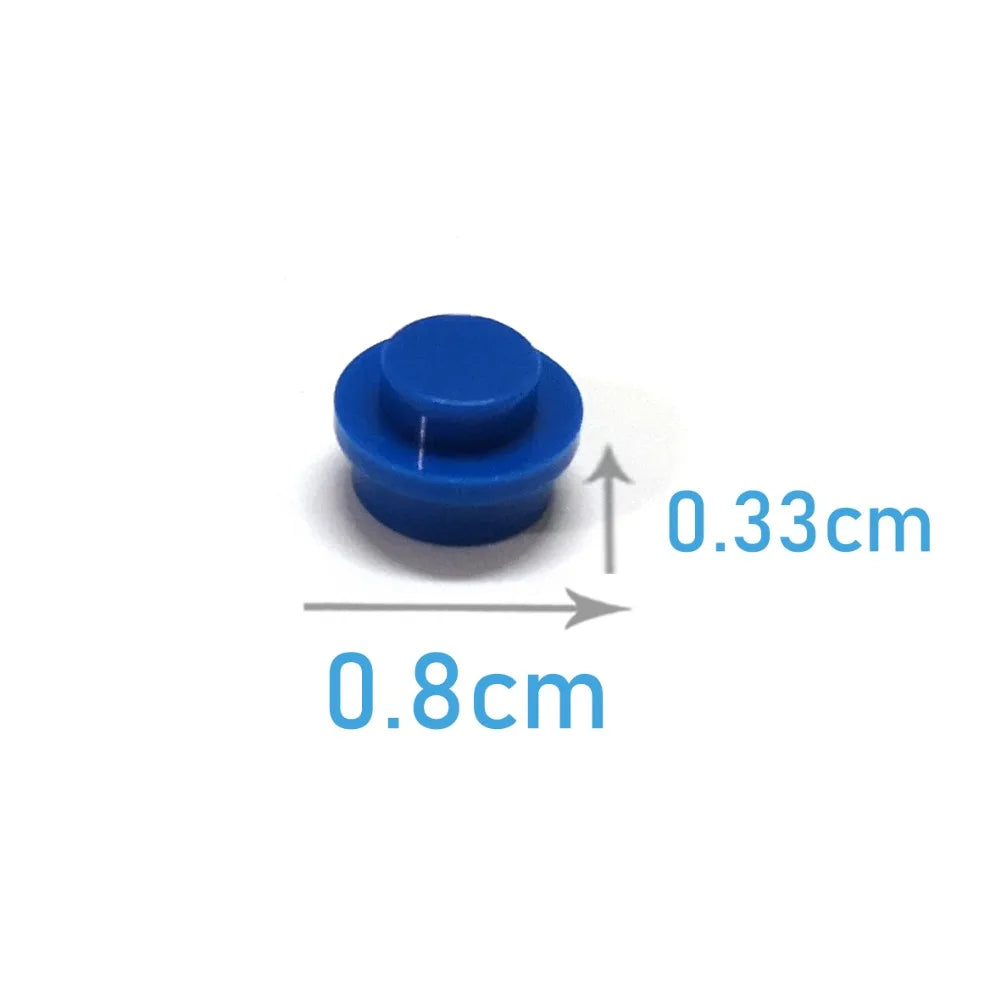 Conjunto de 600 peças de blocos de montar DIY, figuras finas, formato de lâmpada, 12 cores, educativo e criativo, tamanho compatível com brinquedos 4037 para crianças.