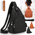 Mochila Bolsa de Peito da Moda, Tendência 2026, Nova Bolsa de Peito Feminina, Bolsa Casual Anti-respingos, Bolsa de Peito Multifuncional