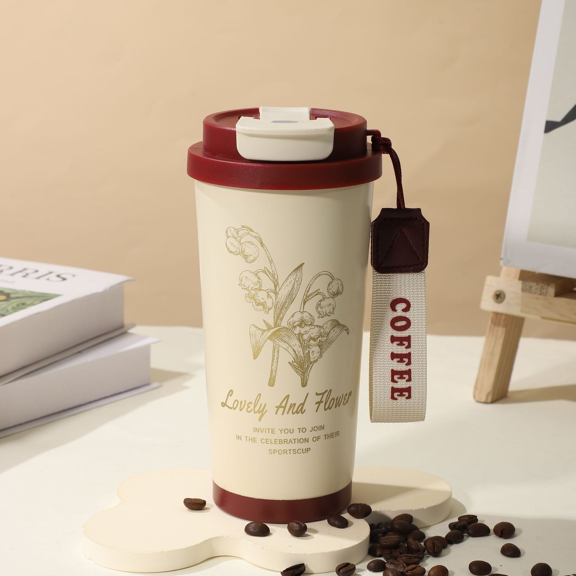 Copo térmico de aço inoxidável para o verão, ideal para água, café, carro e outras bebidas. Também pode ser usado como copo químico ou caneca para café. Perfeito para personalizar e exibir seus produtos em diversos formatos.