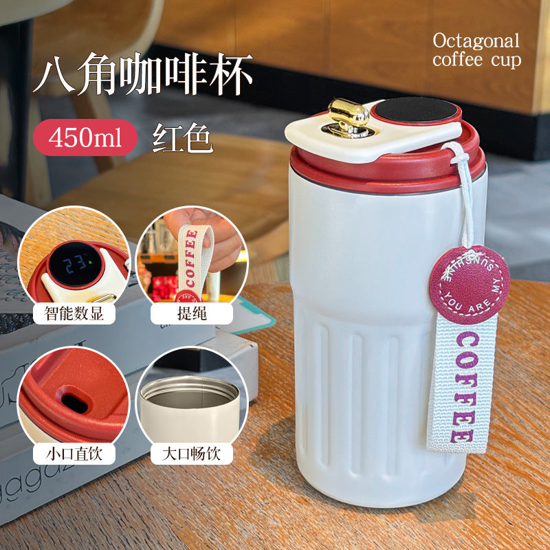 Copo térmico de aço inoxidável para o verão, ideal para água, café, carro e outras bebidas. Também pode ser usado como copo químico ou caneca para café. Perfeito para personalizar e exibir seus produtos em diversos formatos.