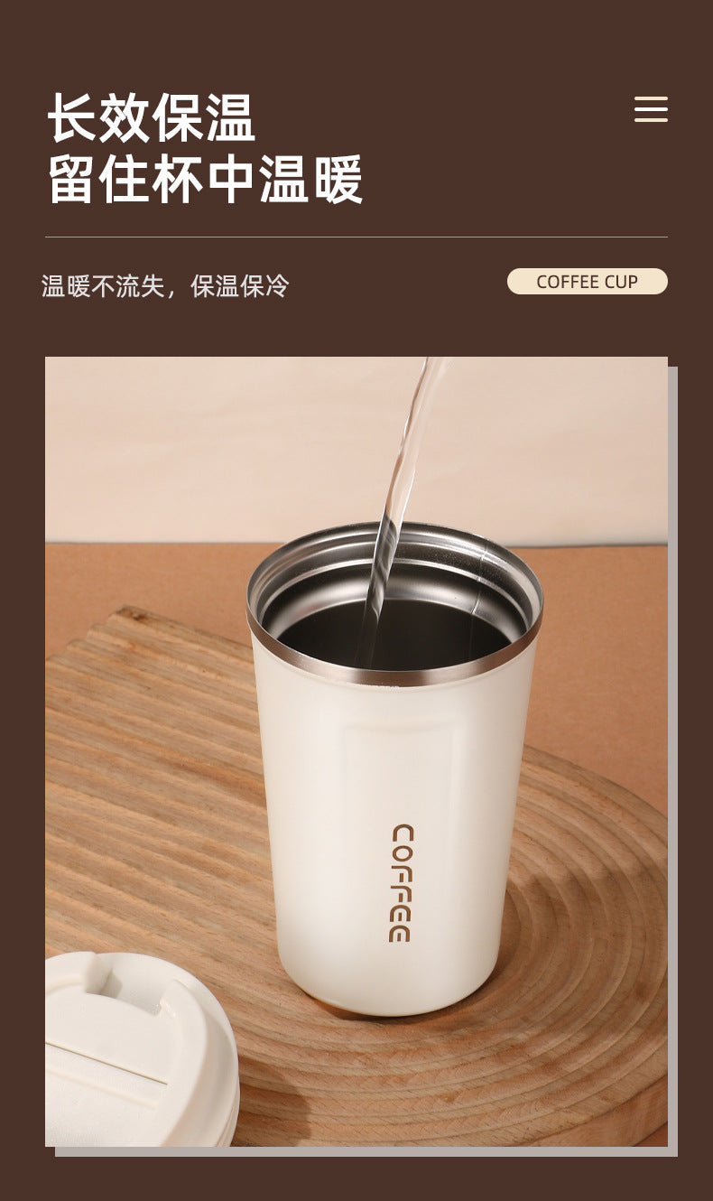 Copo térmico de aço inoxidável para o verão, ideal para água, café, carro e outras bebidas. Também pode ser usado como copo químico ou caneca para café. Perfeito para personalizar e exibir seus produtos em diversos formatos.