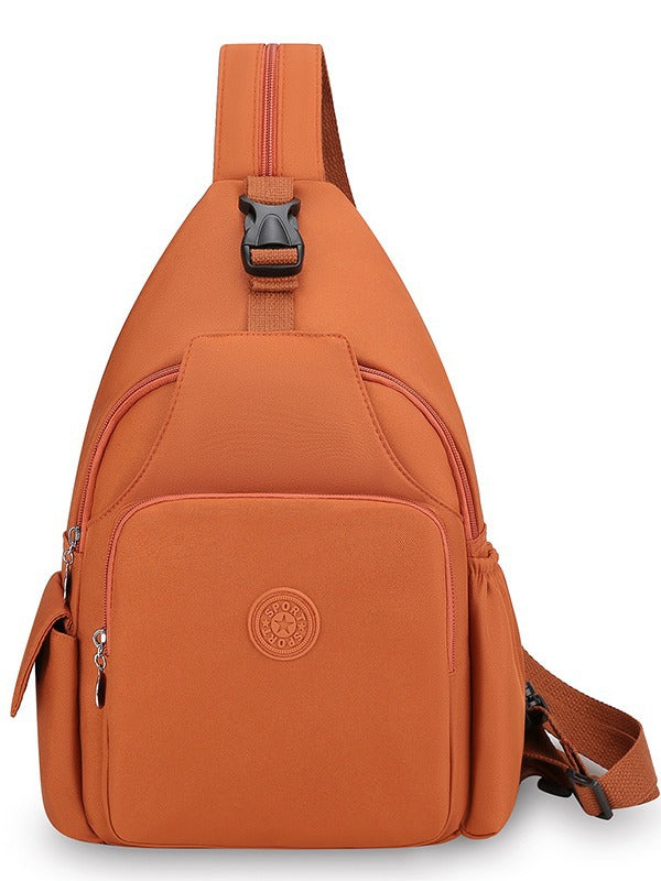 Mochila Bolsa de Peito da Moda, Tendência 2026, Nova Bolsa de Peito Feminina, Bolsa Casual Anti-respingos, Bolsa de Peito Multifuncional
