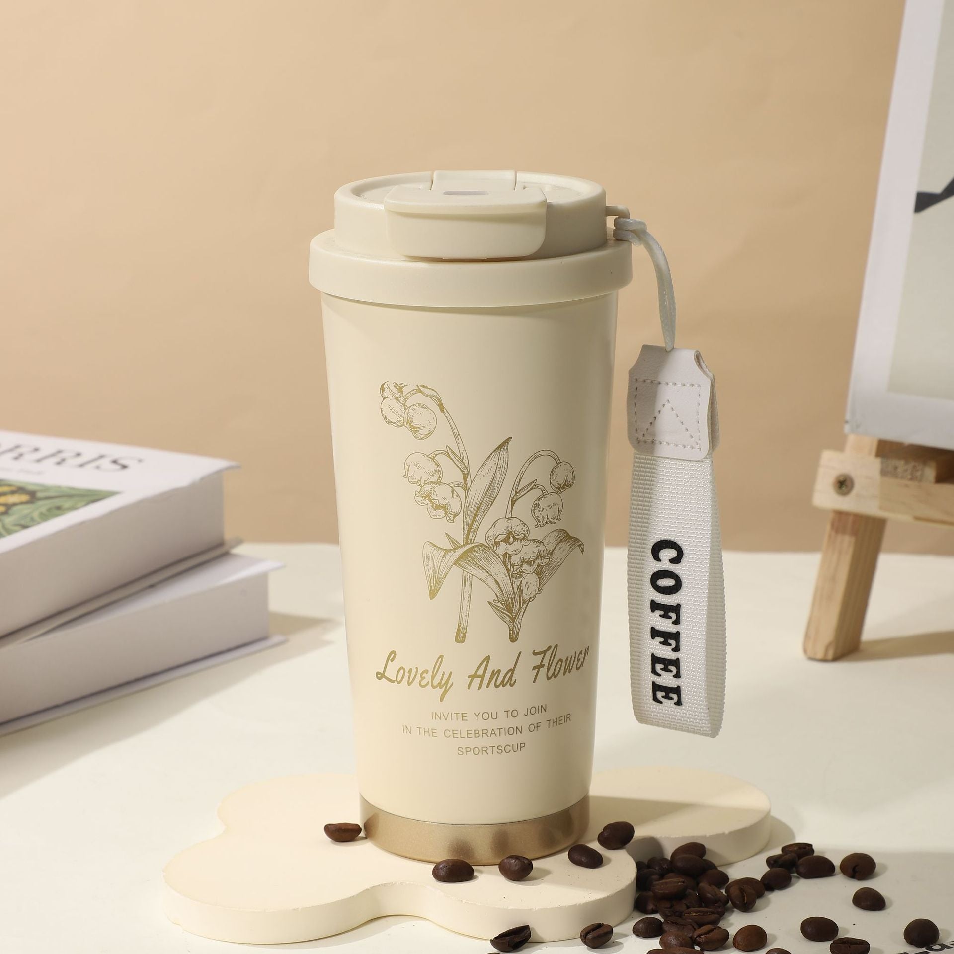 Copo térmico de aço inoxidável para o verão, ideal para água, café, carro e outras bebidas. Também pode ser usado como copo químico ou caneca para café. Perfeito para personalizar e exibir seus produtos em diversos formatos.