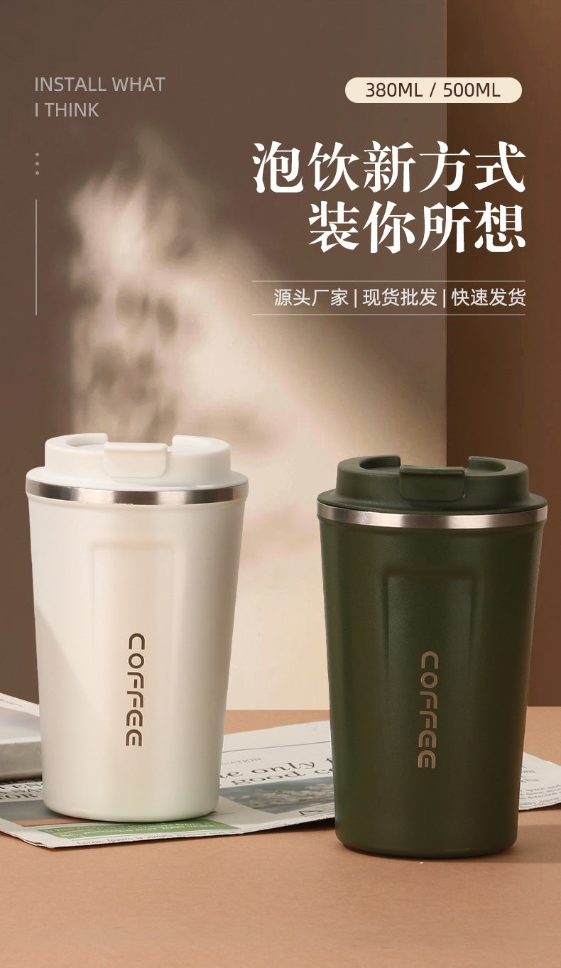 Copo térmico de aço inoxidável para o verão, ideal para água, café, carro e outras bebidas. Também pode ser usado como copo químico ou caneca para café. Perfeito para personalizar e exibir seus produtos em diversos formatos.