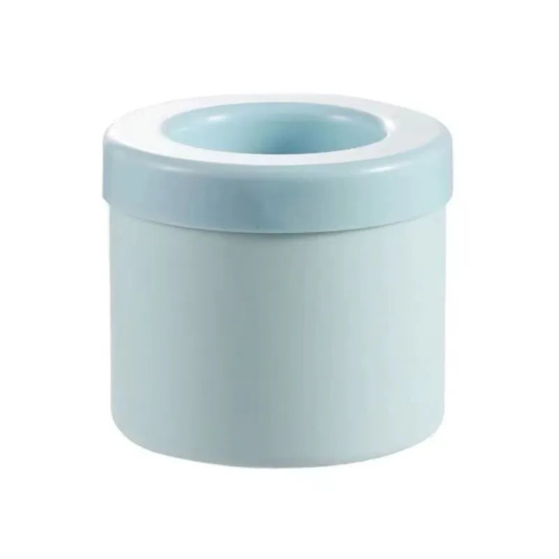 Forma de Gelo de Silicone Redonda para Gelo Caseiro de Verão, Ideal para Geladeira, Congelamento de Gelo e Uso Criativo em Bares