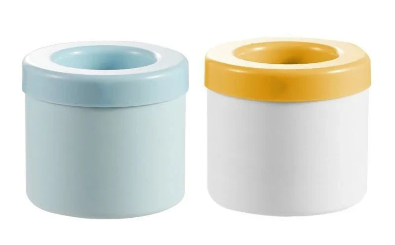 Forma de Gelo de Silicone Redonda para Gelo Caseiro de Verão, Ideal para Geladeira, Congelamento de Gelo e Uso Criativo em Bares
